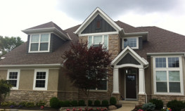 Home that received exterior painting in Columbus,OH